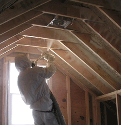 Bridgeport CT attic spray foam insulation